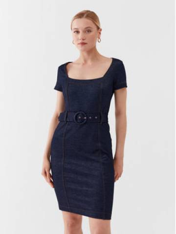 Guess Повсякденна сукня W3YK70 KBU70 Cиній Bodycon Fit Guess Повсякденна сукня W3YK70 KBU70 Cиній Bodycon Fit