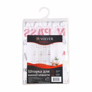 Шторка для ванной комнаты Volver Style, 180*200 см (51415)