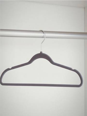 Вішалки, 10 шт. - сірий