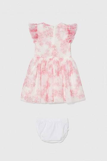 Детское платье Guess цвет фиолетовый mini расклешённая