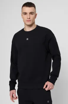 Мужской черный свитшот Черный XL HUGO 50533689;002