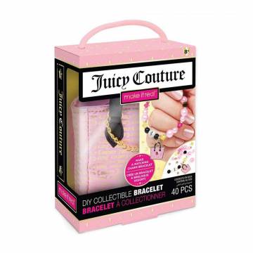 Набор для создания шарм-браслета Make it Real Juicy Couture Модница Стиль, 40 элементов, от 8 лет, 16*12*6 см (MR4471-1) Набор для создания шарм-браслета Make it Real Juicy Couture Модница Стиль, 40 элементов, от 8 лет, 16*12*6 см (MR4471-1)