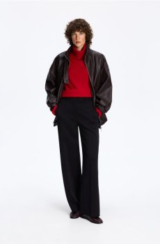 Reserved - LADIES` TROUSERS - чорний - 810KE-99X