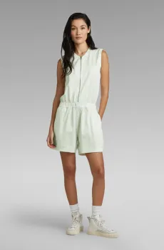 Женский мятный комбинезон Sports playsuit Ментоловый S G-Star RAW D23191,C813