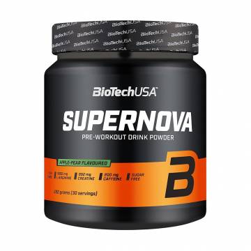 Предтренировочный комплекс BioTech USA SuperNova Яблоко и груша, в порошке, 282 г