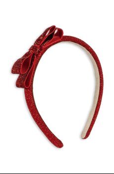 Детская повязка для волос Konges Sløjd VELVET BOW HAIRBRACE