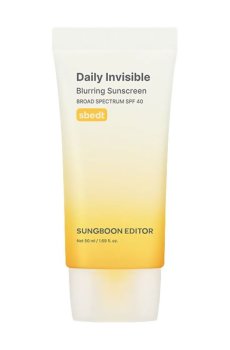 Солнцезащитный крем для лица Sungboon Editor Daily Invisible Bluring Sunscreen SPF 40, 50 мл