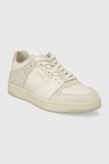 Кроссовки Guess SAVA LOW цвет бежевый FMJSAW FAB12 Кроссовки Guess SAVA LOW цвет бежевый FMJSAW FAB12