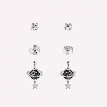 Серебряные серьги Minimal В-22 15362 Бандл Светлое будущее Серебряные серьги Minimal В-22 15362 Бандл Светлое будущее