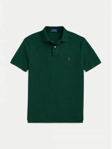 Polo Ralph Lauren Поло Core Replen 710782592 Зелений Custom Slim Fit Polo Ralph Lauren Поло Core Replen 710782592 Зелений Custom Slim Fit