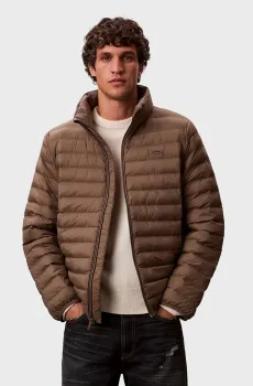 Мужская коричневая куртка CHANNELED PUFFER Коричневый M Calvin Klein LV04LC506G