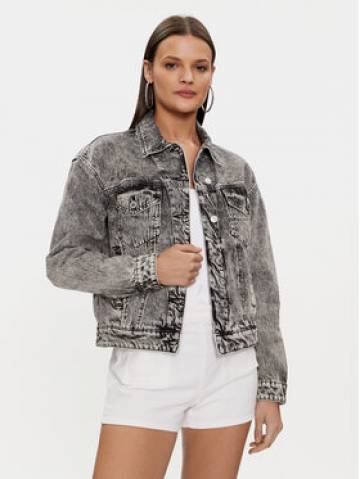 Guess Джинсова куртка Clarette W4RN62 D56B3 Сірий Regular Fit Guess Джинсова куртка Clarette W4RN62 D56B3 Сірий Regular Fit