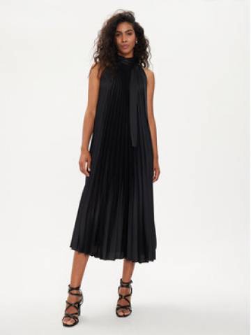 Liu Jo Коктейльна сукня CA4427 T3828 Чорний Regular Fit Liu Jo Коктейльна сукня CA4427 T3828 Чорний Regular Fit