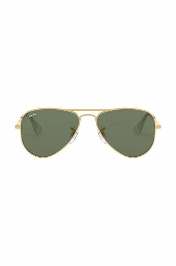 Детские солнцезащитные очки Ray-Ban Junior Aviator цвет зелёный 0RJ9506S Детские солнцезащитные очки Ray-Ban Junior Aviator цвет зелёный 0RJ9506S
