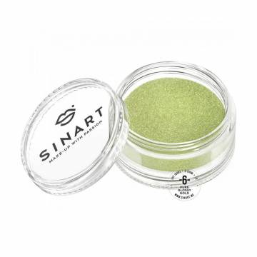 Пигмент для век Sinart Make-Up With Passion, 6 Pure Glossy Gold, 1 г Пигмент для век Sinart Make-Up With Passion, 6 Pure Glossy Gold, 1 г