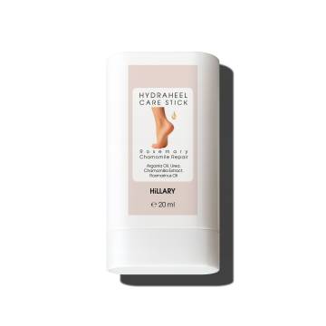 Відновлювальний стік для п’ят із розмарином і ромашкою Hillary HydraHeel Care Stick Rosemary Chamomile Repair, 20 мл Відновлювальний стік для п’ят із розмарином і ромашкою Hillary HydraHeel Care Stick Rosemary Chamomile Repair, 20 мл
