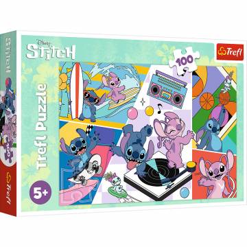 Пазл Trefl Stitch Спогади 100 елементів (16473) Пазл Trefl Stitch Спогади 100 елементів (16473)