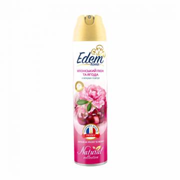 Освежитель воздуха Edem Home Natural Collection Японский пион и ягода, 300 мл Освежитель воздуха Edem Home Natural Collection Японский пион и ягода, 300 мл