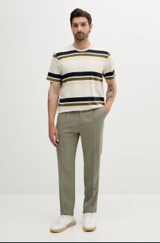 Хлопковая футболка Barbour Golborne Stripe Relaxed Fit T-Shirt