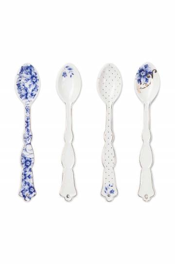 Комплект чайных ложек Pip Studio Royal White 4 шт Комплект чайных ложек Pip Studio Royal White 4 шт