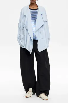 Женская голубая ветровка Голубой M-L Bimba Y Lola 251BR0402.10401