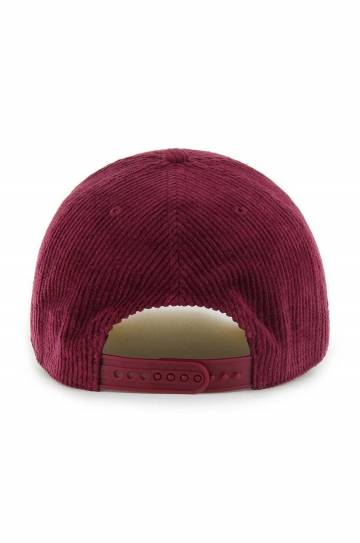 Вельветовая кепка 47 brand MLB Philadelphia Phillies цвет бордовый с аппликацией B-SKYLC19EWP-CA Вельветовая кепка 47 brand MLB Philadelphia Phillies цвет бордовый с аппликацией B-SKYLC19EWP-CA