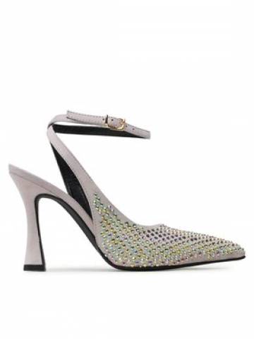 Pinko Босоніжки Lisette Slingback PE BLKS1 100566 A0N6 Сірий Pinko Босоніжки Lisette Slingback PE BLKS1 100566 A0N6 Сірий