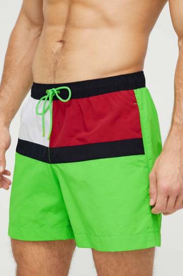 Купальные шорты Tommy Hilfiger цвет зелёный Купальные шорты Tommy Hilfiger цвет зелёный