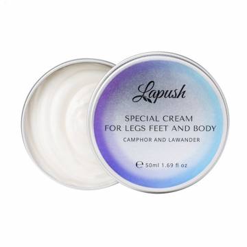 Крем для ног и тела Lapush Special Cream Camphor And Lawander Согревающий, 50 мл
