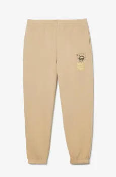 Мужские бежевые спортивные штаны Бежевый XXL Lacoste XH0147IXQ