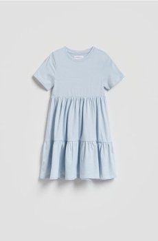 Reserved - Бавовняна сукня - блідо-блакитний - 351IB-05X