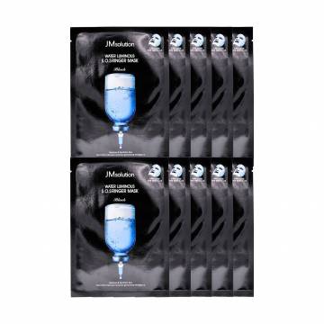 Увлажняющая тканевая маска для лица JMsolution Water Luminous S.O.S Ringer Mask Black с гиалуроновой кислотой, 10*35 мл Увлажняющая тканевая маска для лица JMsolution Water Luminous S.O.S Ringer Mask Black с гиалуроновой кислотой, 10*35 мл
