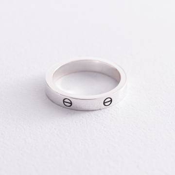 Серебряное кольцо "Love" 112602 Серебряное кольцо "Love" 112602