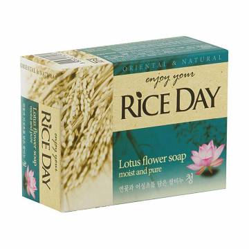 Туалетное мыло Lion Riceday Oriental & Natural Lotus Soap с экстрактом лотоса, 100 г Туалетное мыло Lion Riceday Oriental & Natural Lotus Soap с экстрактом лотоса, 100 г
