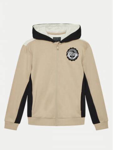 Guess Світшот L4YQ03 KA6R4 Бежевий Regular Fit Guess Світшот L4YQ03 KA6R4 Бежевий Regular Fit
