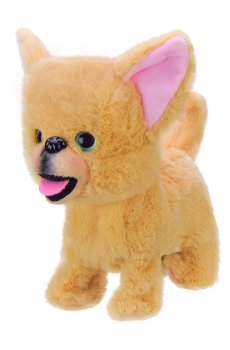 Мягкая интерактивная игрушка Shantou Jinxing Собачка, от 3 лет, 25*25 см (K14701)