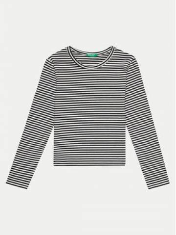 United Colors Of Benetton Блузка 3XMLC10JJ Чорний Slim Fit United Colors Of Benetton Блузка 3XMLC10JJ Чорний Slim Fit