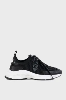 Женские черные кроссовки LUX FINESSE Черный 39 Karl Lagerfeld KL63160