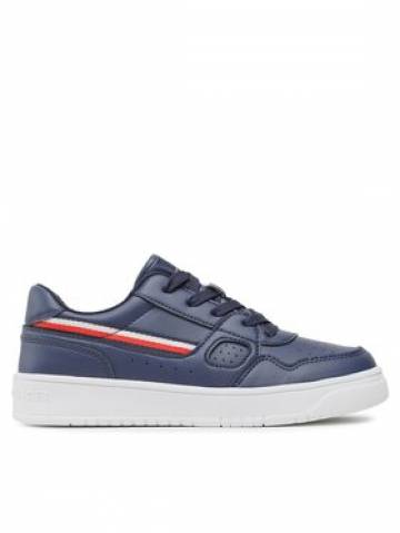 Tommy Hilfiger Снікерcи Stripes Low Cut Lace-Up Sneaker T3X9-32848-1355 S Cиній Tommy Hilfiger Снікерcи Stripes Low Cut Lace-Up Sneaker T3X9-32848-1355 S Cиній