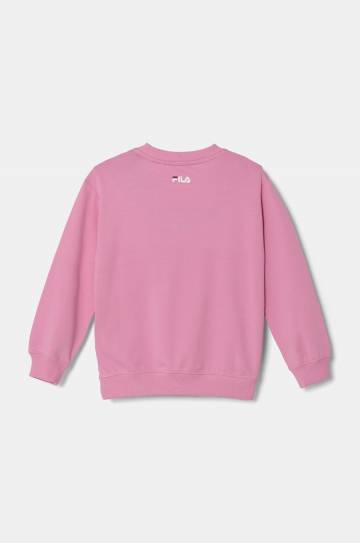 Детская кофта Fila BABINA GREDA цвет розовый с принтом FAK0121