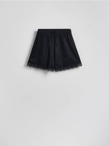 Reserved - LADIES` SHORTS - чорний - 264BV-99X Reserved - LADIES` SHORTS - чорний - 264BV-99X