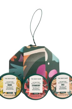 Подарочный набор баттеров для губ The Body Shop Lipcare Trio Set, 3*10 мл