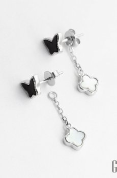 Серьги Silvex925