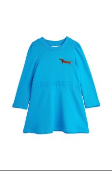 Хлопковое детское платье Mini Rodini Dog