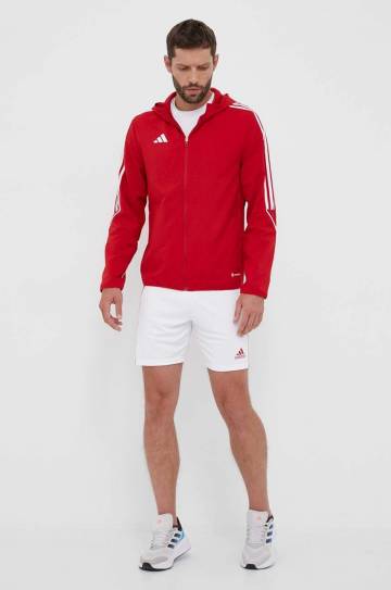 Куртка для тренировок adidas Performance Tiro 23 цвет красный переходная Куртка для тренировок adidas Performance Tiro 23 цвет красный переходная