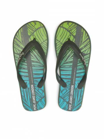 Pepe Jeans Вєтнамки Whale Palm PMS70153 Хакі Pepe Jeans Вєтнамки Whale Palm PMS70153 Хакі