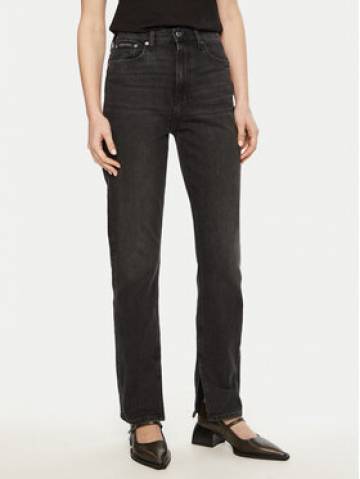 Calvin Klein Jeans Джинси Authentic J20J225013 Чорний Straight Fit Calvin Klein Jeans Джинси Authentic J20J225013 Чорний Straight Fit