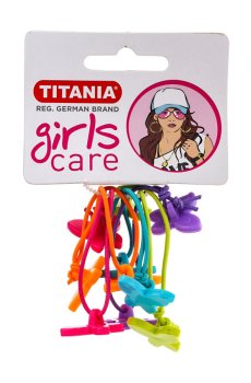 Набор резинок для волос Titania Butterfly 5 шт (7980 GIRL)