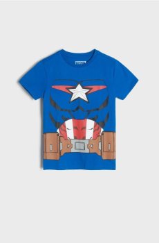 Футболка Marvel - mid blue