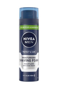 Увлажняющая пена для бритья NIVEA MEN Защита и уход, 200 мл